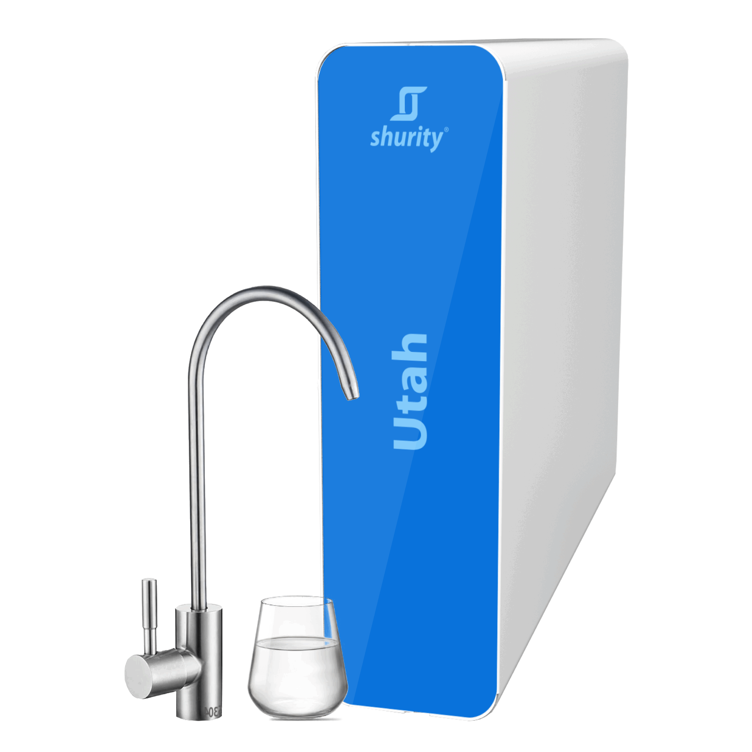 Shurity Utah Depuratore acqua con Ultrafiltrazione Sottolavello - 1 via, Liscia