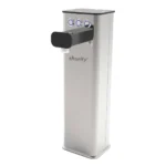 Shurity Kora Colonnina meccanica 3 vie con pulsanti Inox/Nera