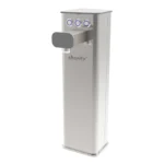 Shurity Kora Colonnina meccanica 3 vie con pulsanti Inox/Grigia