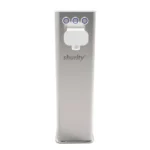 Shurity Kora Colonnina meccanica 3 vie con pulsanti Inox/Bianca - immagine 2