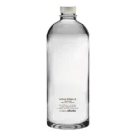 Pack 10pz. - Bottiglia Puffy 75cl. Personalizzata Trasparente Acqua Gassata con Tappo Argento (NO LOGO SHURITY) - immagine 2