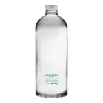 Pack 5pz. - Bottiglia Shurity Puffy 75cl. Personalizzata Trasparente Acqua Liscia con Tappo Argento - immagine 2