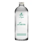 Bottiglia Shurity Puffy 75cl. Personalizzata Trasparente Acqua Liscia con Tappo Argento