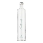 Bottiglia Shurity Classic 75cl. Personalizzata Trasparente Acqua Liscia con Tappo Argento