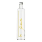 Bottiglia Shurity Classic 75cl. Personalizzata Trasparente Acqua Gassata con Tappo Argento