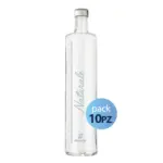Pack 10pz. - Bottiglia Shurity Classic 75cl. Personalizzata Trasparente Acqua Liscia con Tappo Argento