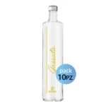 Pack 10pz. - Bottiglia Shurity Classic 75cl. Personalizzata Trasparente Acqua Gassata con Tappo Argento