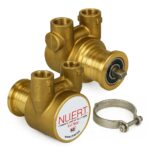Pompa Nuert in ottone 300lt./h. senza by-pass 3/8" F.