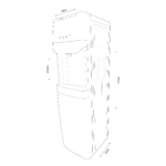 Shurity Office Dispenser Acqua Refrigerata a Colonna con Filtrazione - 3 vie Liscia ambiente, fredda e gassata - immagine 2