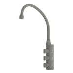 Shurity Firenze Rubinetto di prelievo per depuratori 3 Vie 6mm. Grigio Tortora
