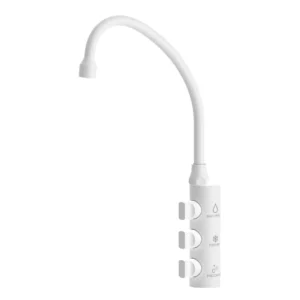 Shurity Firenze Rubinetto di prelievo per depuratori 3 Vie 6mm. Bianco Opaco