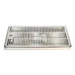 Raccogligocce per colonnine INOX - 400x230 mm.