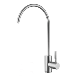 Shurity Primary Rubinetto di prelievo per depuratori 1 Via 1/4” Acciaio Inox Satinato