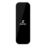 Kit 6pz. Shurity Poggiaposate Cube Nero