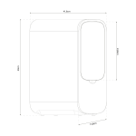 Shurity Duble Depuratore Acqua Osmosi inversa 600 GPD + microfiltrazione 2 Vie - Acqua Liscia - immagine 2