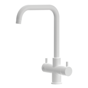 Shurity Monza Rubinetto da cucina 3 vie Bianco Opaco