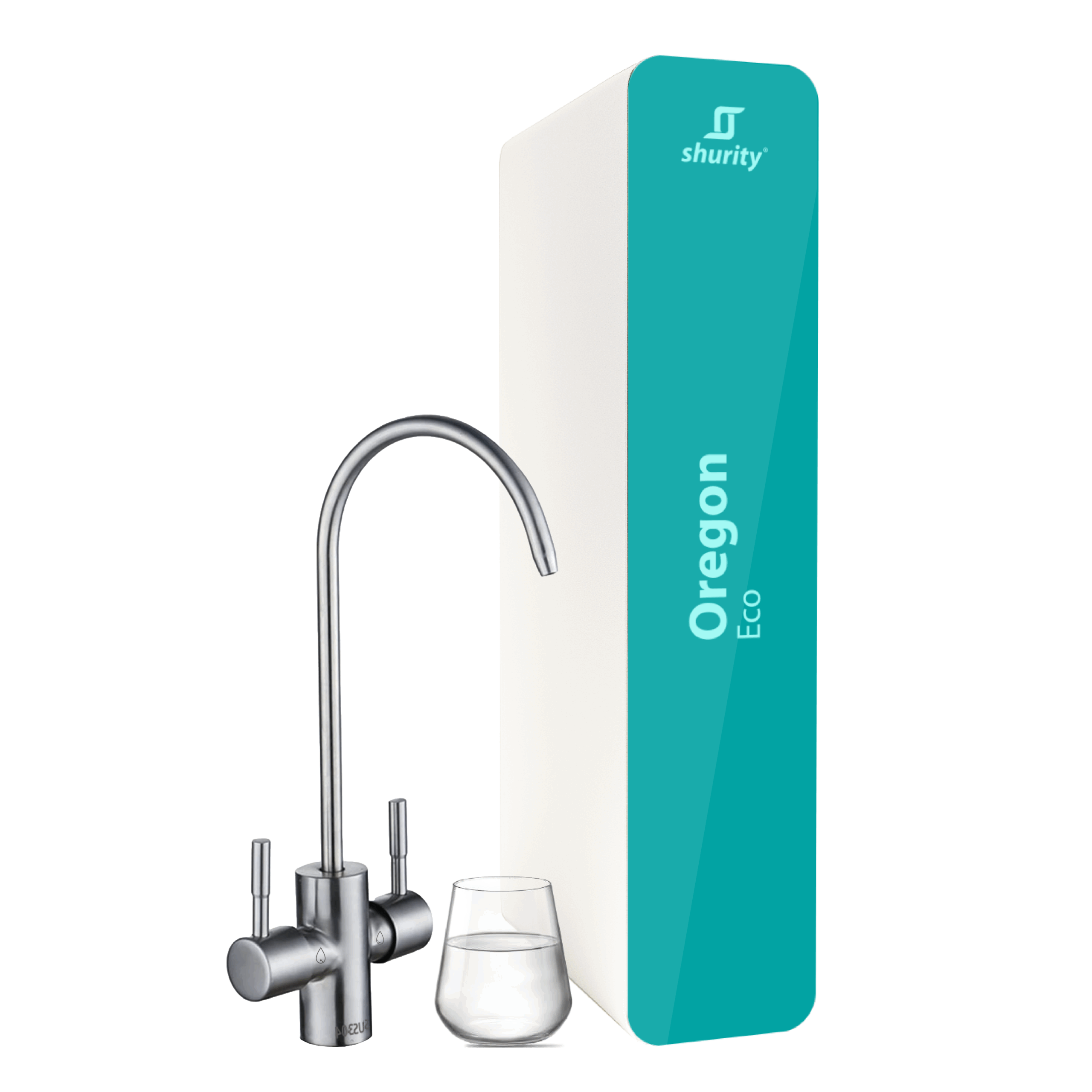 Shurity Oregon Eco Depuratore acqua Osmosi inversa diretta - 2 Vie Acqua Liscia/Gassta