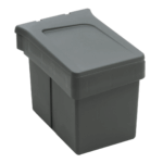 Shurity Dif Pattumiera Raccolta differenziata ad anta con coperchio apri e chiudi 15 Litri