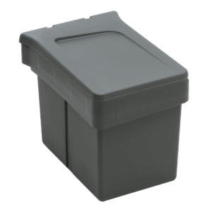 Shurity Dif Pattumiera Raccolta differenziata ad anta con coperchio apri e chiudi 15 Litri