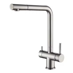 Shurity 382 Rubinetto da cucina con Doccetta estraibile 3 vie Cromo