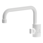 Shurity Napoli Rubinetto di prelievo Sottofinestra per depuratori 1 Via 6mm. Bianco Opaco