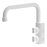 Shurity Napoli Rubinetto di prelievo Sottofinestra per depuratori 2 Vie 6mm. Bianco Opaco