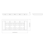 Shurity 1200 Vassoio Cassettone cucina per pattumiera Dif Dresser - immagine 2