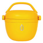 Contenitore Termico Porta Pranzo Shurity Runbott Acciaio inox con rivestimento in ceramica 560ml. Mostarda - immagine 2