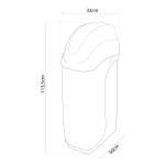 Shurity Cream Addolcitore Acqua Cabinato 25 lt. Resina, 4.000lt. Acqua - 6/8 Persone - immagine 2