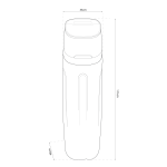 Shurity Gold Addolcitore Acqua Cabinato 20 lt. Resina, 3.300lt. Acqua - 4/6 Persone - immagine 2