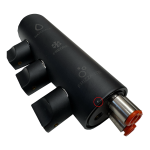 Shurity Firenze Rubinetto di prelievo per depuratori 3 Vie 6mm. Nero Opaco – Prodotto con segni d’usura - immagine 2