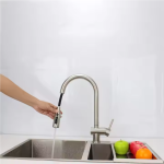 Shurity 386 Rubinetto da cucina con Doccetta estraibile 3 vie Bianco - immagine 4