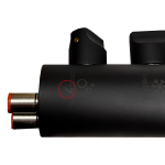 Shurity Firenze Rubinetto di prelievo per depuratori 3 Vie 6mm. Nero Opaco – Prodotto con segni d’usura - immagine 4