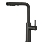 Shurity 385 Rubinetto da cucina con Doccetta estraibile 3 vie Grigio Metalizzato