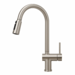 Shurity 386 Rubinetto da cucina con Doccetta estraibile 3 vie Nickel Spazzolato