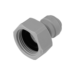 Terminale diritto femmina Ø tubo - filetto BSP 5/16" x 3/4"