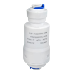Valvola limitatore di pressione acqua 3/8" innesto rapido (4,8bar/70psi)