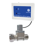 Sistema antiallagamento IN-OUT 3/8" BSP M./F. valvola solenoide ottone