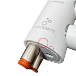 Shurity Napoli Rubinetto di prelievo Sottofinestra per depuratori 3 Vie 6mm. Bianco Opaco – Prodotto con segni d’usura - immagine 2