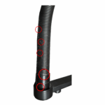 Shurity 560 Rubinetto da cucina con Doccetta 5 vie 3/8” Nero – Prodotto con segni d’usura - immagine 4