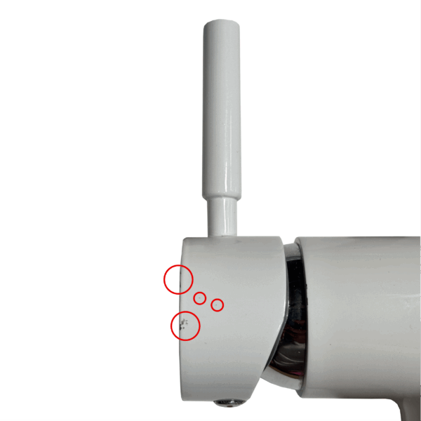 Shurity 520 Rubinetto da cucina 5 vie 3/8" Bianco – Prodotto con segni d’usura - immagine 2