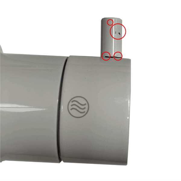 Shurity 520 Rubinetto da cucina 5 vie 3/8" Bianco – Prodotto con segni d’usura - immagine 6