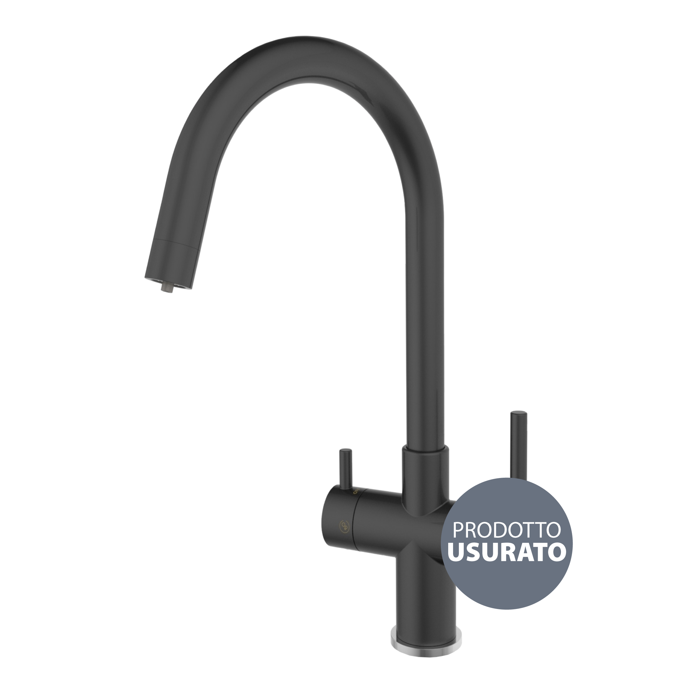 510bk Shurity 510 Rubinetto da cucina 5 vie 3/8” Nero Opaco – Prodotto con segni d’usura - immagine 1