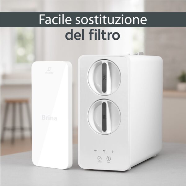 Shurity Brina Depuratore Acqua Osmosi inversa 600 GPD - Acqua Liscia - immagine 5