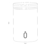 Contenitore Termico per Merenda Shurity Runbott Acciaio inox con rivestimento in ceramica 600ml. Verde Melone - immagine 3