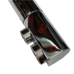 Shurity 420 Rubinetto da cucina 4 vie 3/8" Cromo – Prodotto con segni d’usura - immagine 3