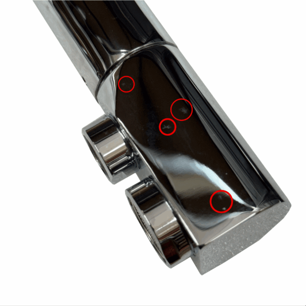 Shurity 420 Rubinetto da cucina 4 vie 3/8" Cromo – Prodotto con segni d’usura - immagine 3