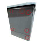 Shurity Dif Pattumiera Raccolta differenziata ad anta con coperchio apri e chiudi 15 Litri – Prodotto con segni d’usura - immagine 3