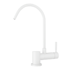 Shurity Simple Rubinetto di Prelievo 1 Via Abbattibile Sottofinestra per Depuratori d’acqua 1/4” Bianco