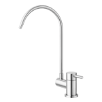 Shurity Simple Rubinetto di Prelievo 2 Vie Abbattibile Sottofinestra per Depuratori d’acqua 1/4” Cromo